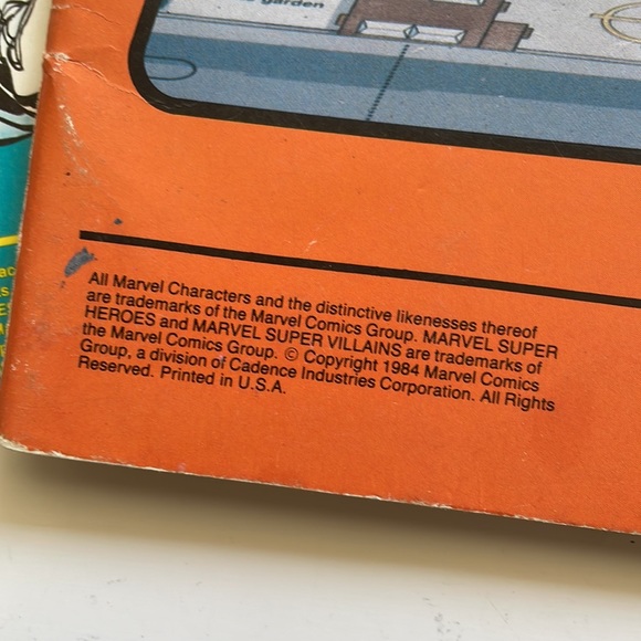 Marvel Super Heroes: Campaign Book 1984 + Marvel Super Heroes Murderworld - Picture 3 of 10